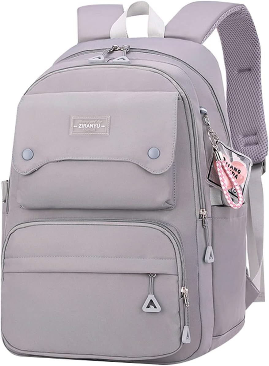 – Teen Girls Casual Backpack High Middle School Daypack Women Daily Travel Laptop Bag