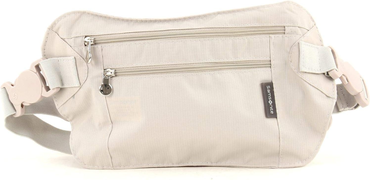 Samsonite Double Pocket Money Belt - Beige