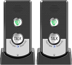 Wireless Intelligent Voice Intercom, 2-Way Call Radio Intercom, Two-Way Communication, Home Phone for Patients and Seniors