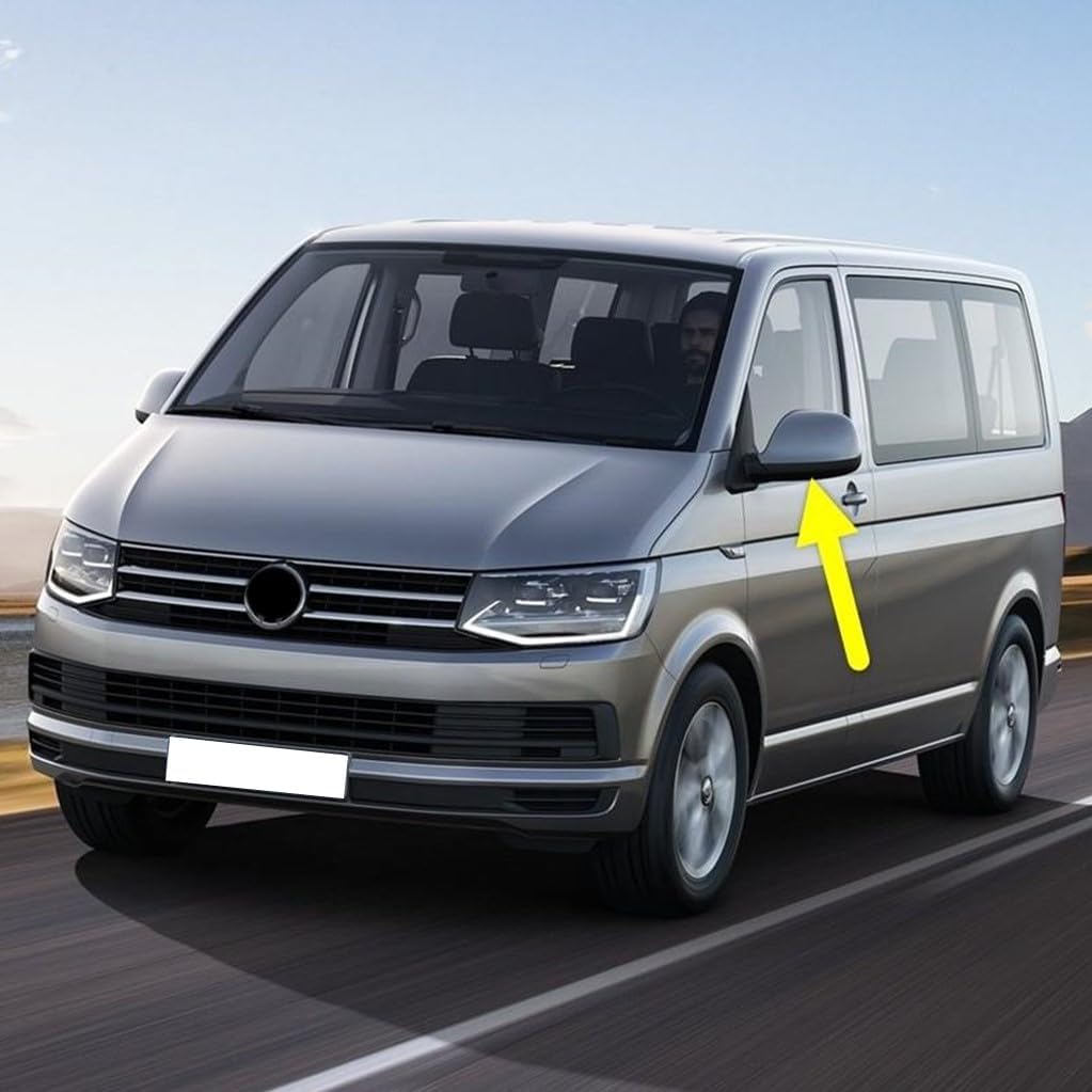Sol Dış Dikiz Ayna Alt Kapağı Siyah 7E1857603B VW Caravelle ile uyumlu 2015-2019