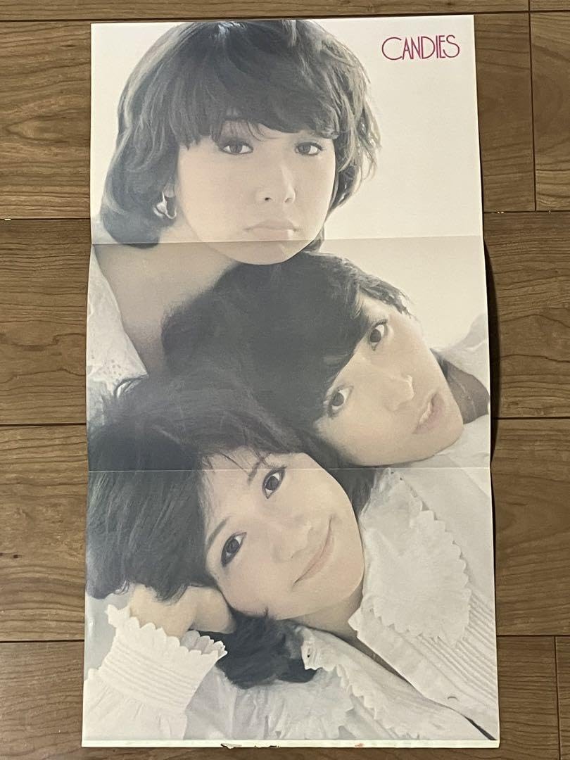 Amazon.co.jp: キャンディーズポスター伊藤蘭田中好子藤村美樹昭和