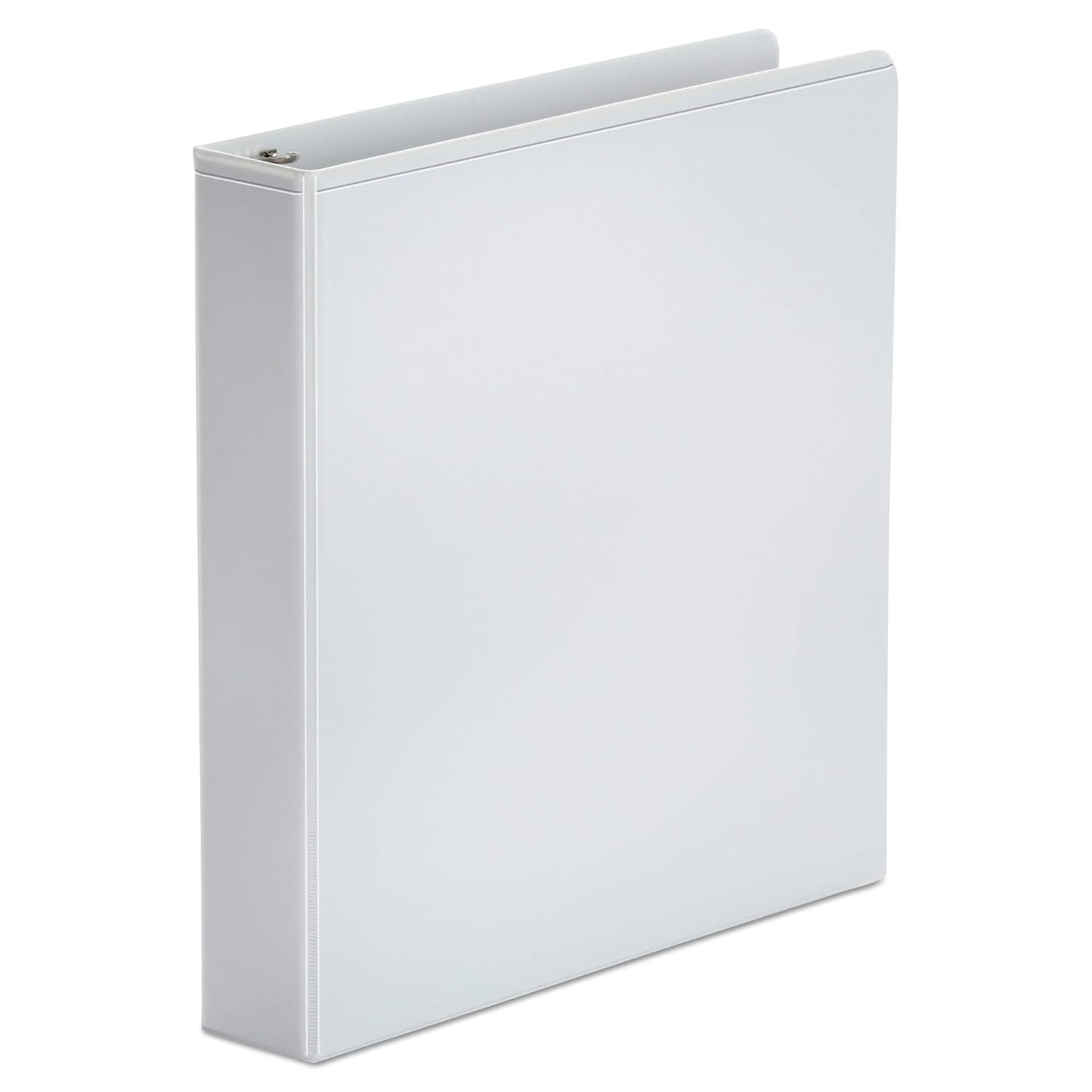 Universal 1.5" Round Ring View Binder, 275 Sheet Capacity, White