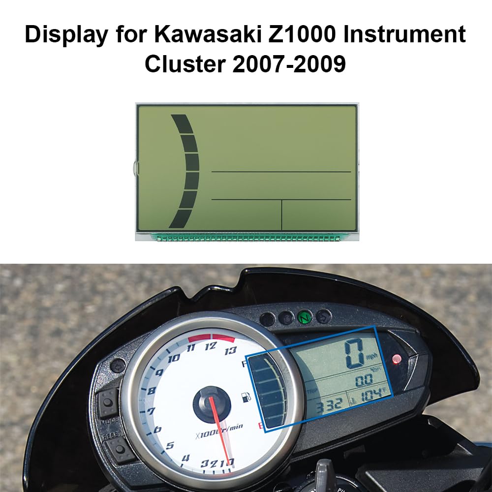 Amazon.com: Display Replacement for Kawasaki Z750 Z1000 ZX-6R
