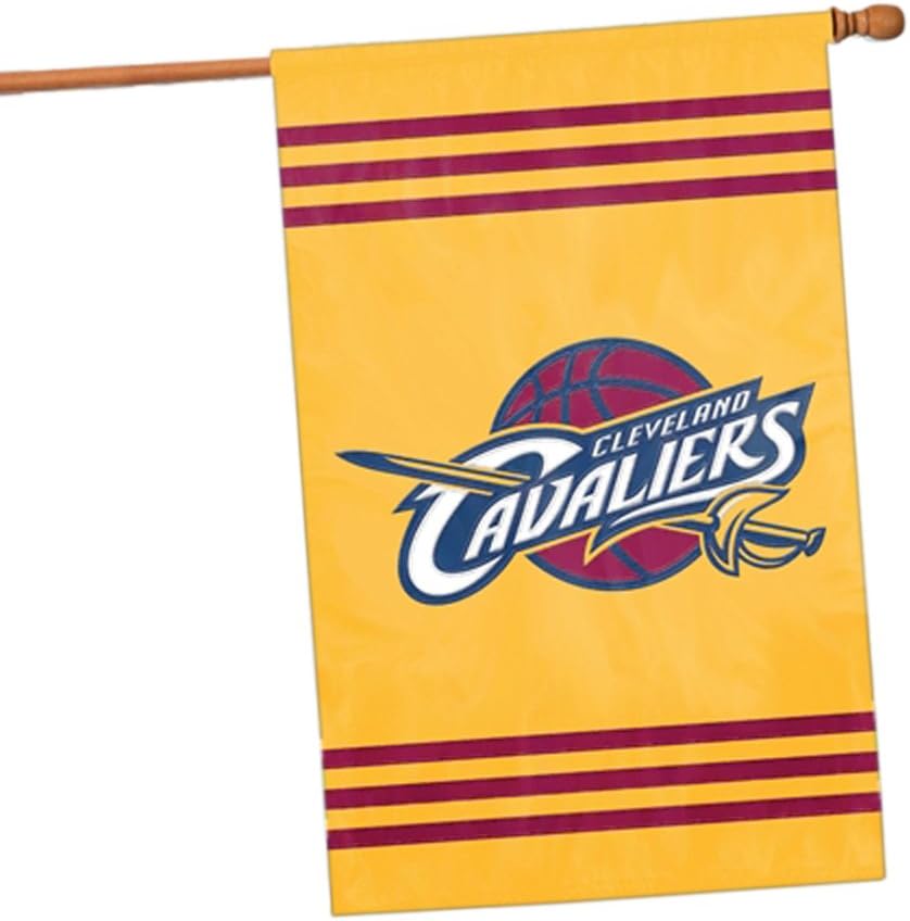 Party Animal NBA Sports Team Logo Cleveland Cavaliers Applique Banner Flag 44" x 28"