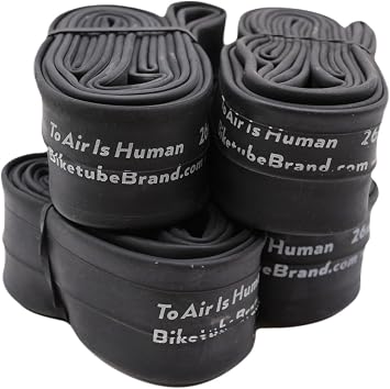 26 x 1.752.125 Mountain Bike Inner Tubes by BIKETUBE Brand 4Pack with Presta Valves Durable Butyl Rubber Fits 26 MTB Tires Great Value for Trail and Everyday Riding
