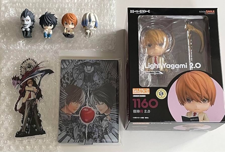 夜神月 セット デスノート Amazon.co.jp: DEATHNOTE デスノート 夜神月 L グッズセット : Toys