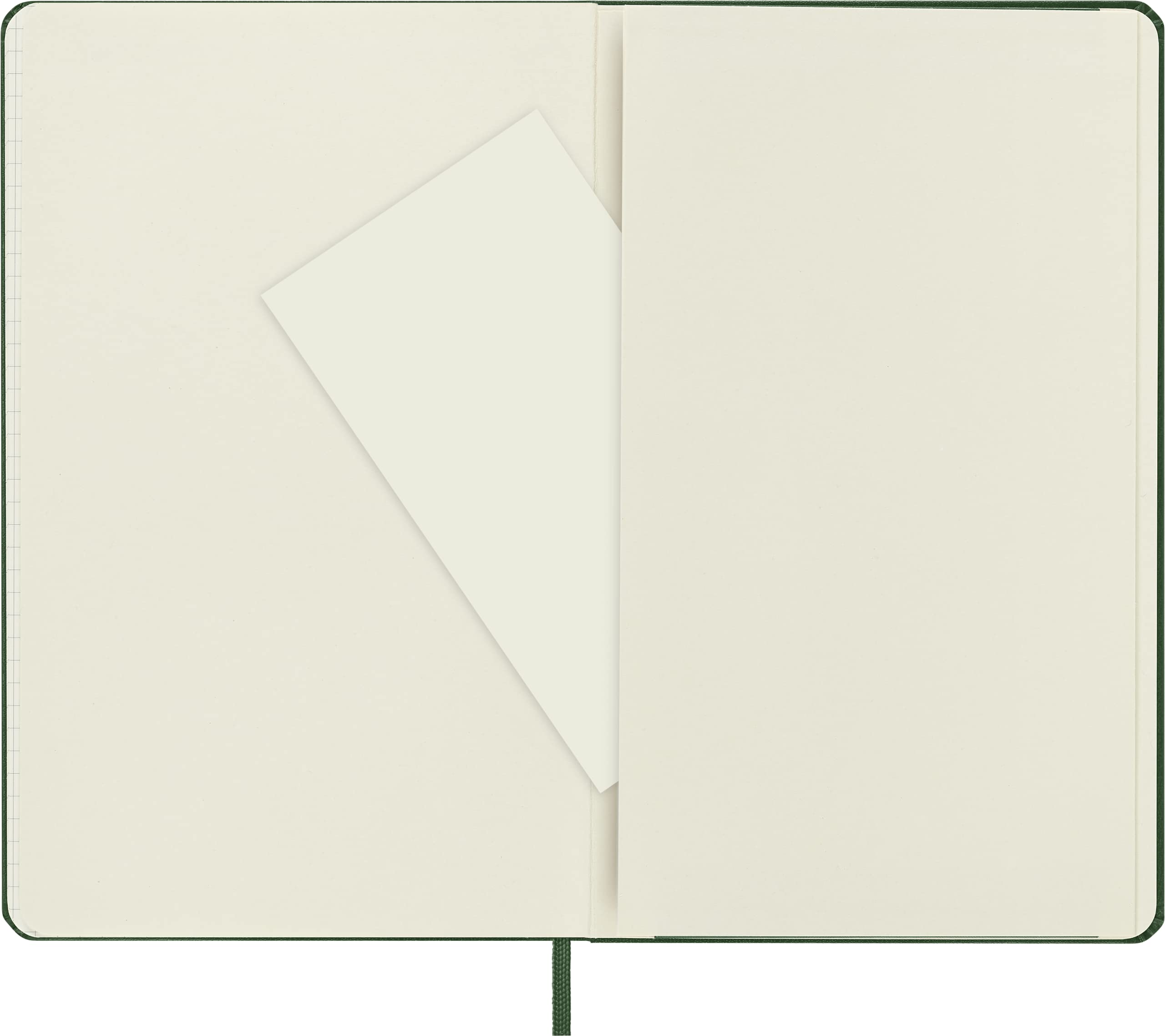 Moleskine - Carnet de Notes Classique Papier à Grille de Pointillés - Journal Couverture Rigide et Fermeture par Elastique - Couleur Vert Myrte - Taille Grand Format 13 x 21 cm - 240 Pages
