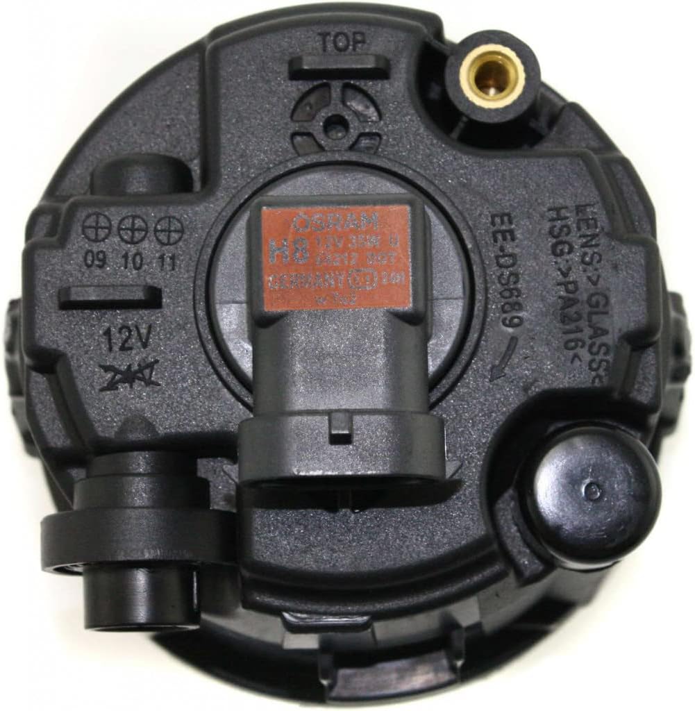 KarParts360 For Infiniti FX35 / FX50 Fog Light Assembly 2008 09 10 2011 Driver OR Passenger Side | Single Piece | IN2592109 | 26150-8993B