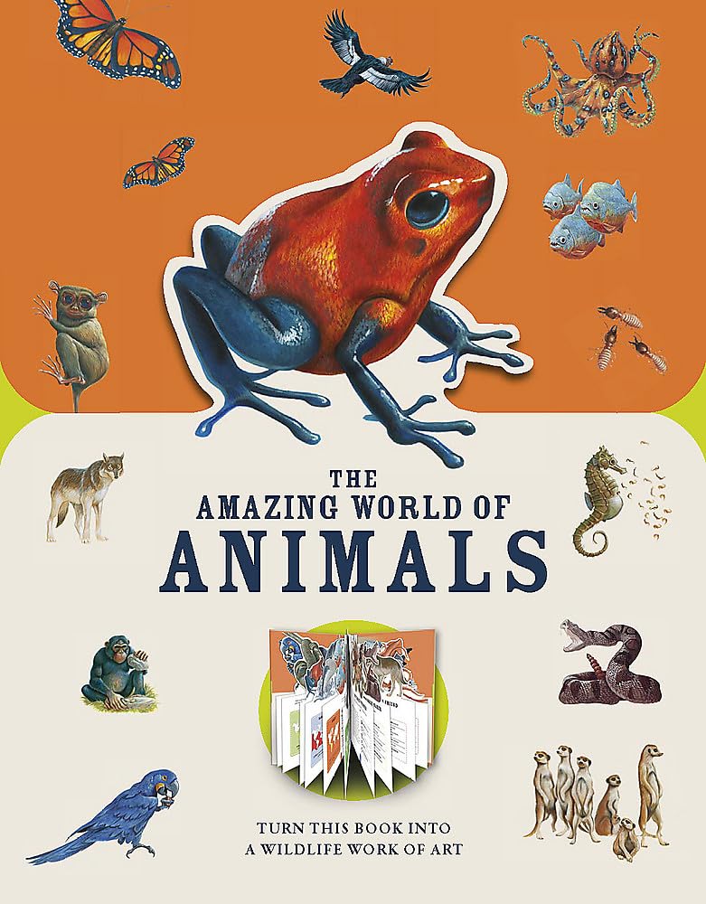 Paperscapes: The Amazing World of Animals: Turn This Book Into a Wildlife Work of Art