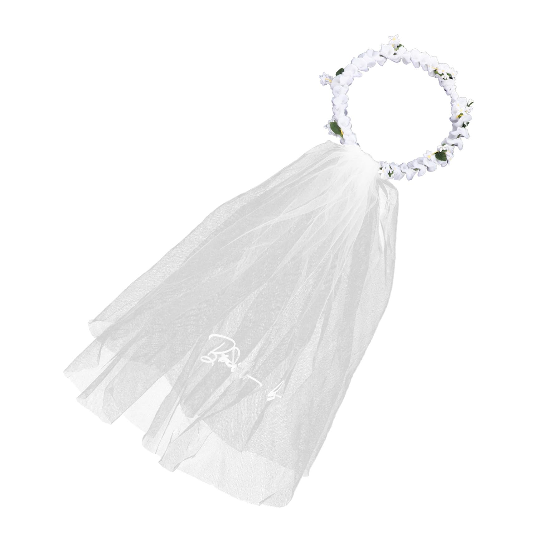 VICASKY 2 Pezzi Artificiale con per Sposa Fascia e Durevole per Matrimonio Accessorio Fotografico Raffinato per e Feste Nozze