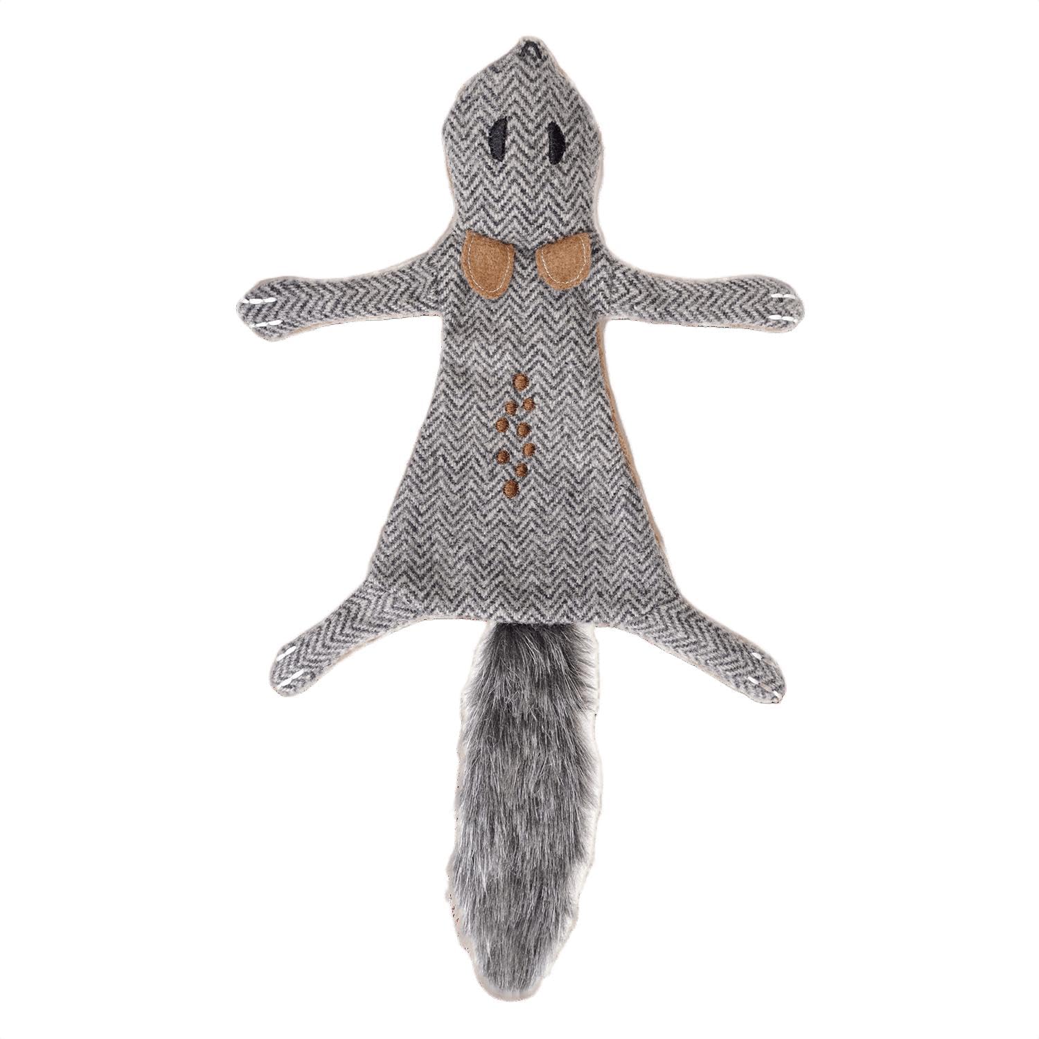 JACK AND VANILLA, Squirrel Plush Toy 38 cm, Nature-Inspired Design, Soft and Durable, Ideal for Dogs, Washable, Ideal for Interactive Games, Forest Fluff Model