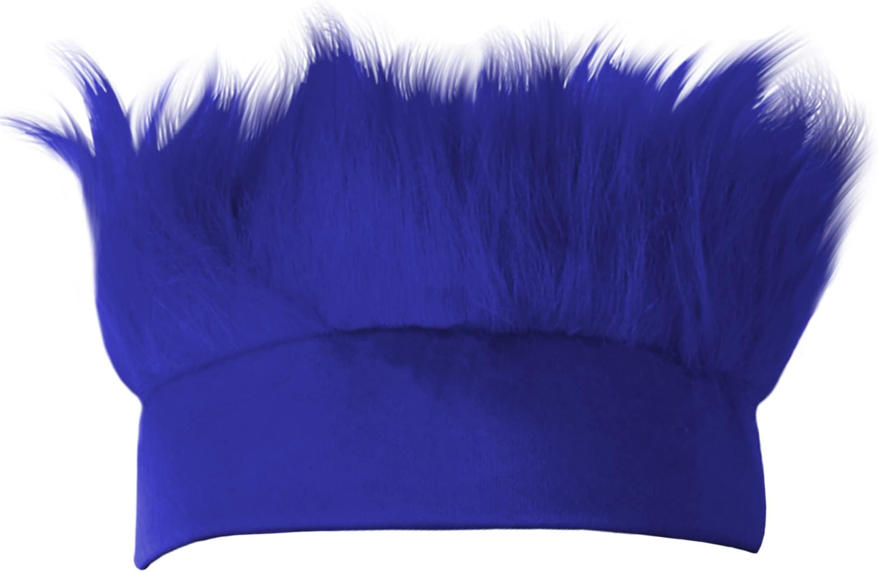 Beistle Blue Hairy Costume Headband-1 Pc, one size (60277-B)