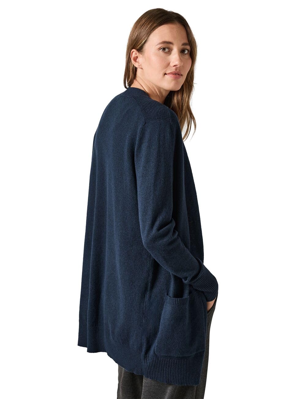Cecil Maglione Cardigan Donna A Righe Con Tasche - Comodo E Versatile, Taglio Casual