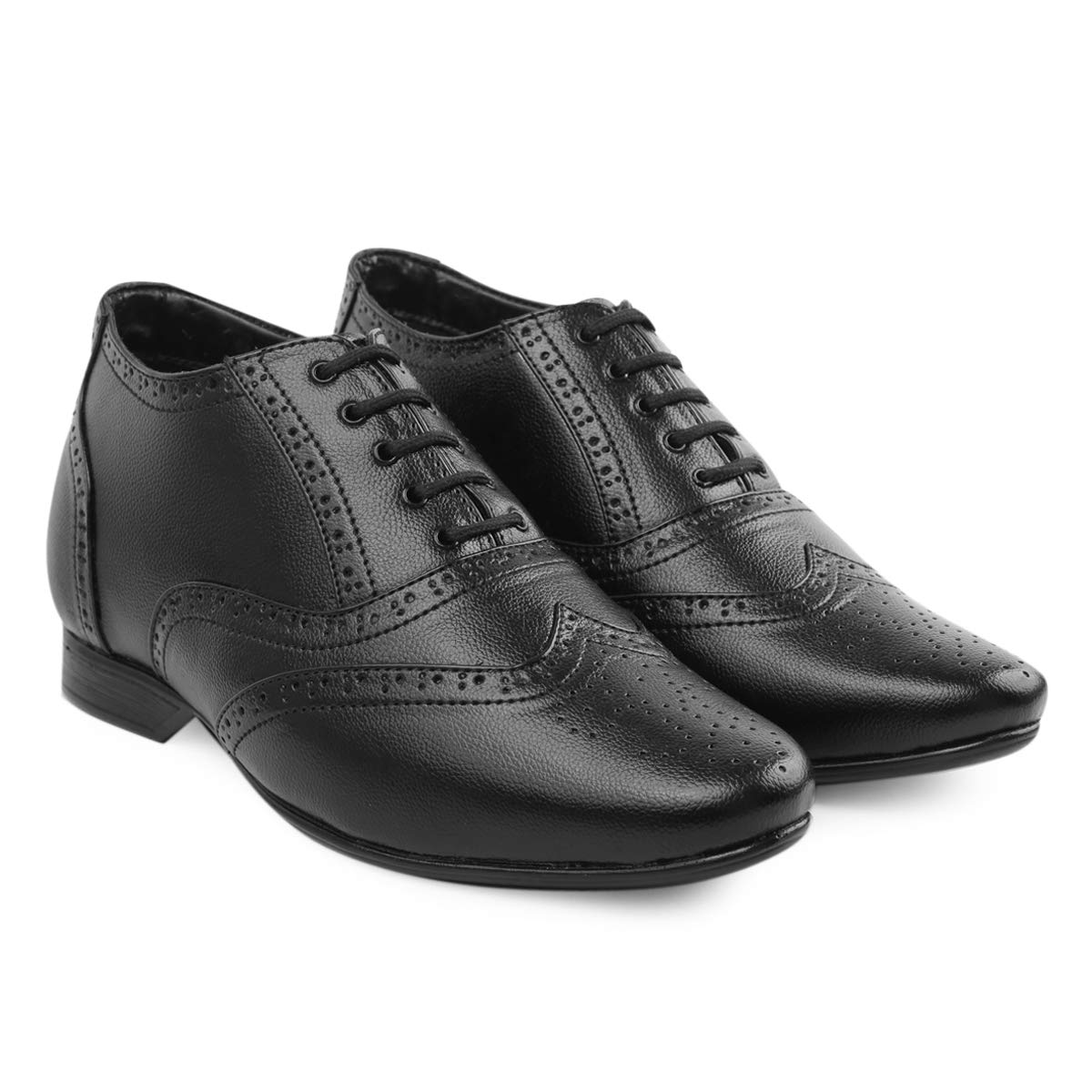 3 Inch Height Increasing Formal Faux Leather Brogue Oxford Shoes-10 UK Black (B07CSWGJC9) Amazon Price History, Amazon Price Tracker