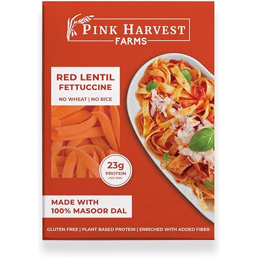 Red Lentil Fettuccine Pasta 200gm