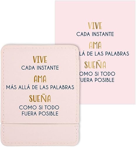 DRAEGER Paris 1886 - Espejo Rectangular Vive Cada 9x7 cm - Diseño Elegante con M