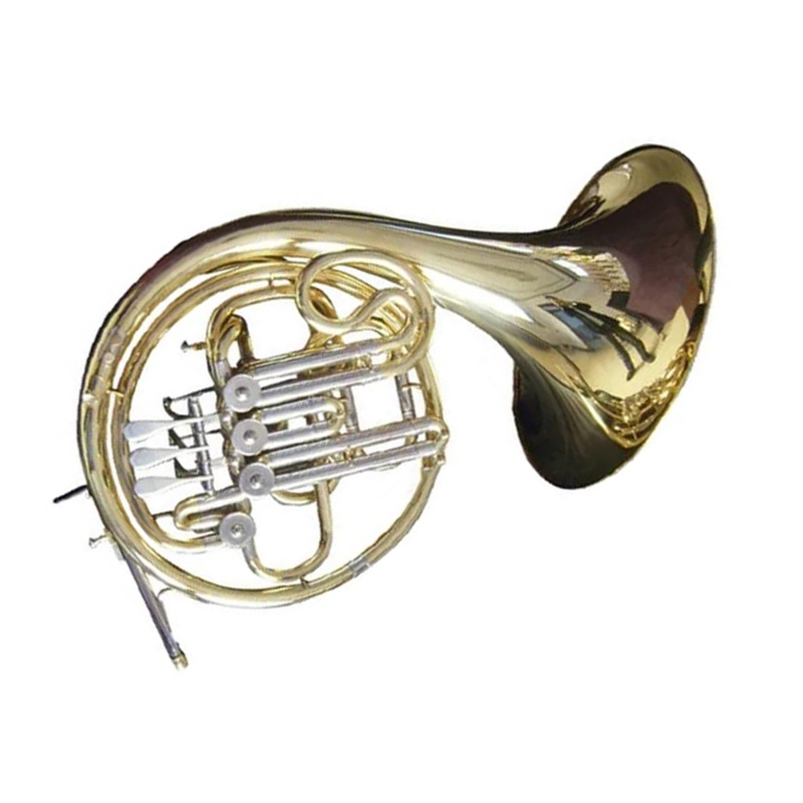 Róg Francuski Czteroklawiszowy Podwójny Róg Francuski Profesjonalny Instrument Muzyczny Trwały