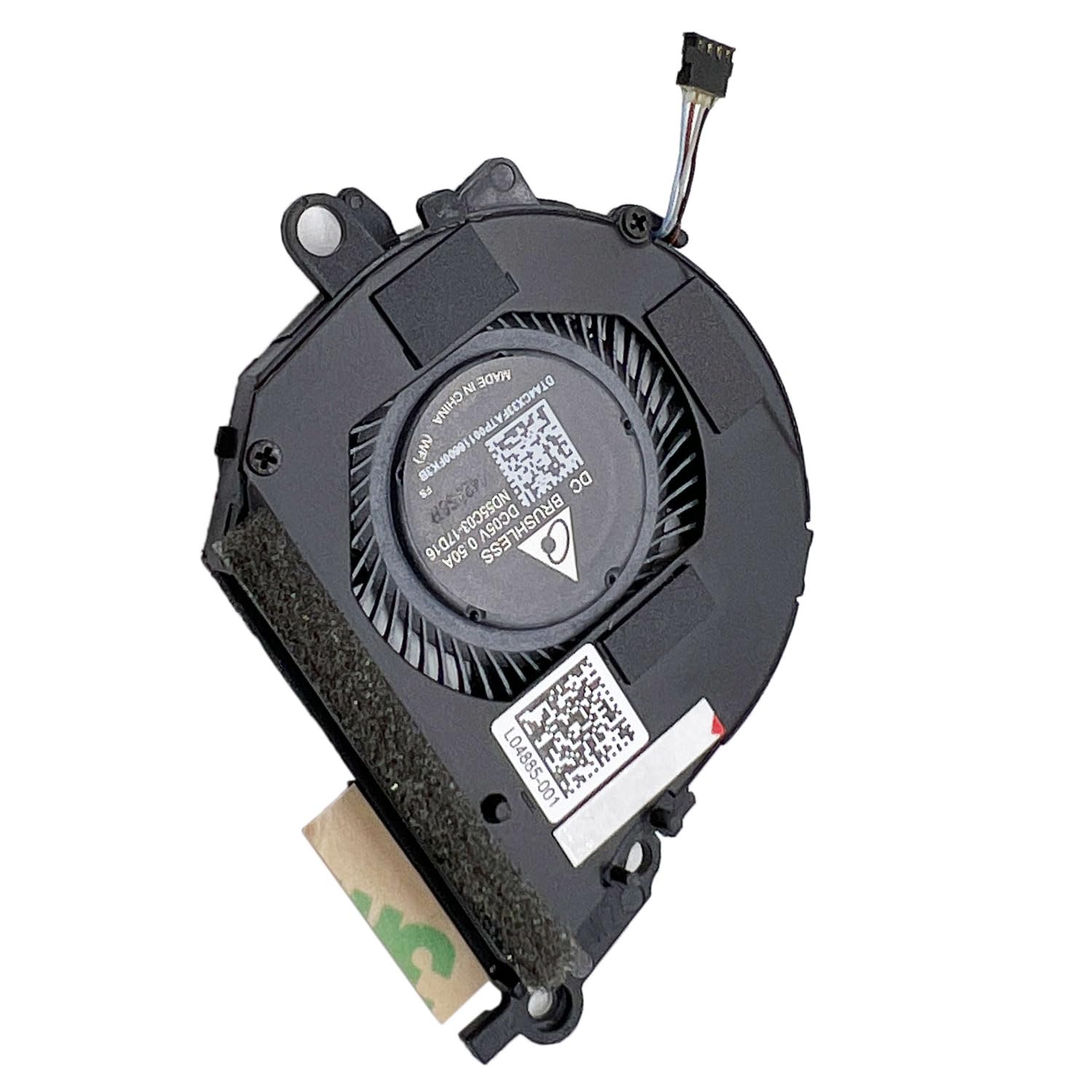 Peidesi CPU GPU Cooling Fan Compatible with HP 13" Spectre X360 13-AE 13-AE013DX 13-AE012DX 13-ae014dx 13-ae011dx ND55C03-17D17 ND55C03-17D16 L04884-001 L04885-001 L04886-001