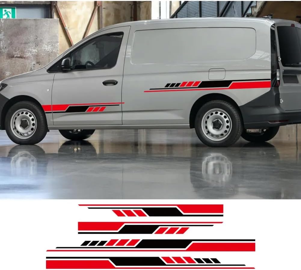 LIOUFTT Autodeur Side Stickers, fit Voor VW Caddy MK1 MK2 MK3 Maxi Kombi Camper Van Grafische Vinyl Decals Auto Tuning Accessoires LIOUFTT Autodeur Side Stickers, fit Voor VW Caddy MK1 MK2 MK3 Maxi Kombi Camper Van Grafische Vinyl Decals Auto Tuning Accessoires