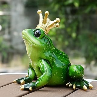 Frog Crown Prince Prime Bedroom Ornament Collectible Cute Figurine Statu...