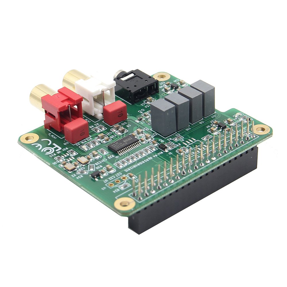 Rpi-Hifi-Dac Pcm5122 Scheda Di Espansione Scheda Audio Hifi Dac Per Raspberry Pi 3 Modello B / 2B / B +
