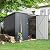 AECOJOY Shed, 7x3 Outdoor Bike Storage Shed, Lean to Sheds & Outdoor Storage Shed 3x7 Clearance, Small Metal Horizontal Shed Outdoor Storage Cabinet for Garden, Yard for Outside