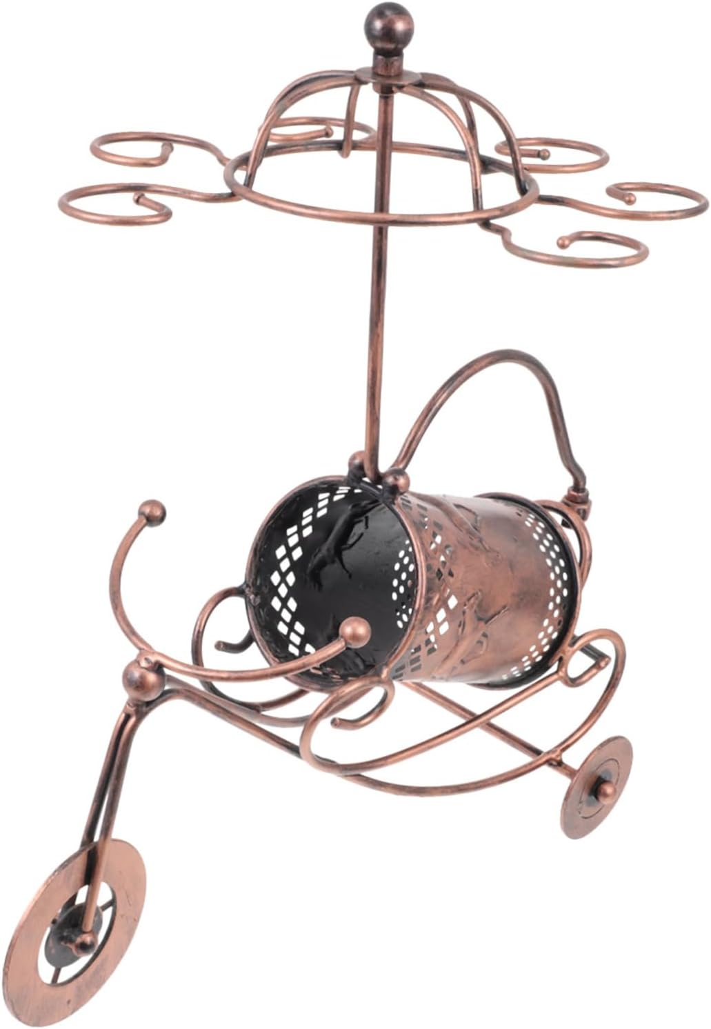 Space-Saving Wine Rack Creative Wine Bottle Shelf Bar Decoration Accessory