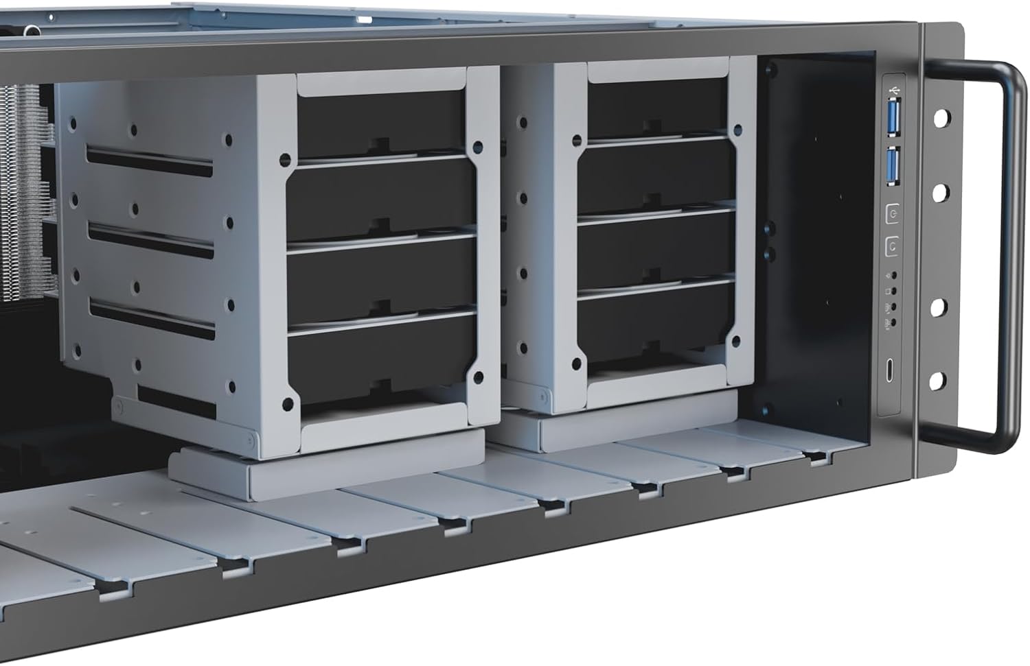 Silverstone Technology RAC45-DC-34 Dedicated 3.5” HDD Module for Silverstone RM45-360 / RM600 / RM61-312, SST-RAC45-DC-34