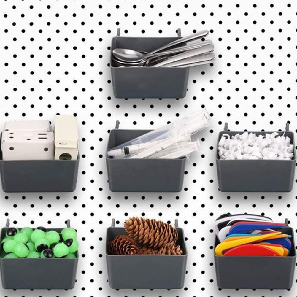 10-teiliges Lochbrett Organizer Set - Praktische Aufbewahrungskörbe Für Werkstatt & Garage