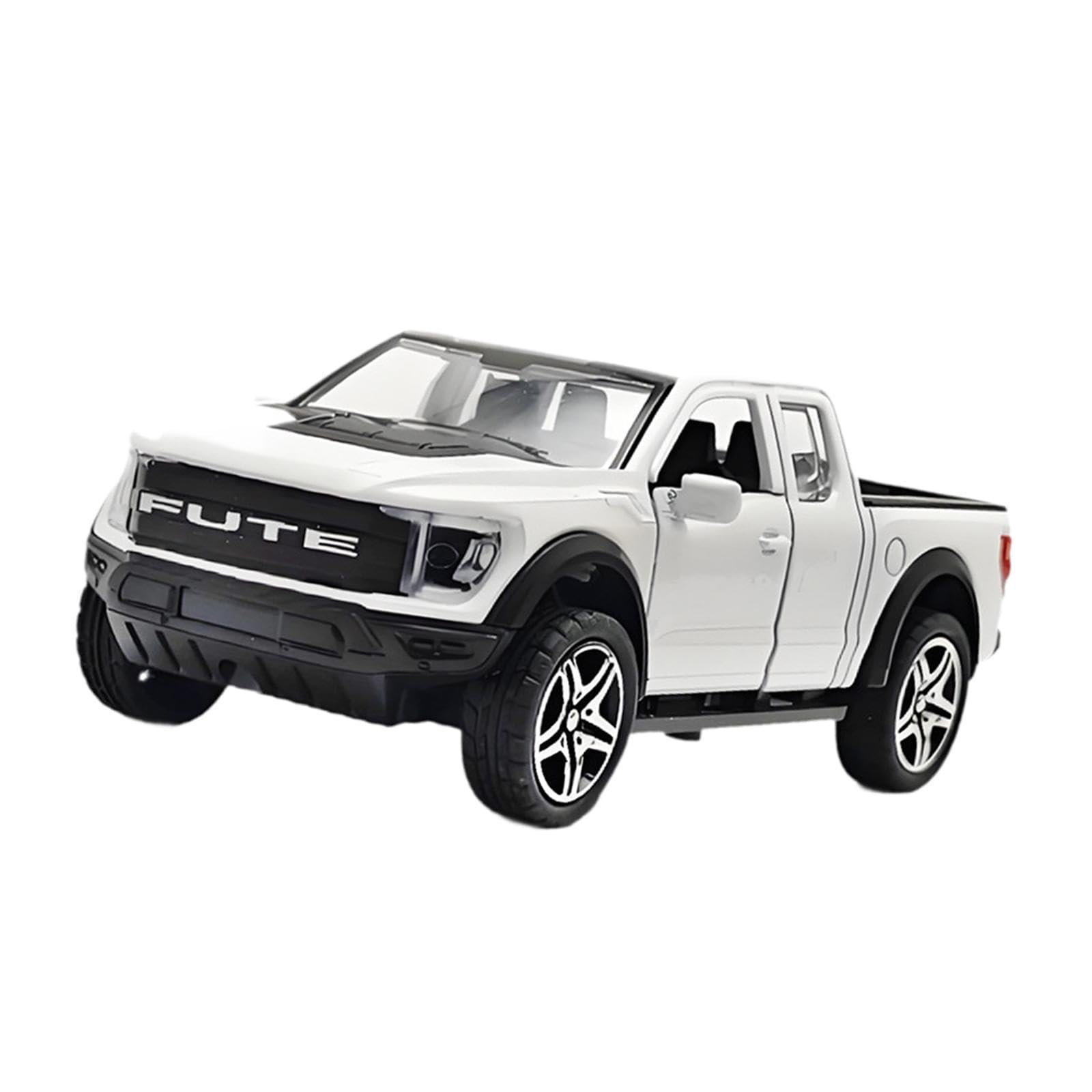 HGZLQKD Realistic 1/36 Pull Back Car Vehicle Toy Toys Cars for Toddlers Diecast Model Car Zinc Alloy Toy Car Mini Pull Back Educational Toys for Kids Boys Birthday Gifts 3-8 Years Old, White