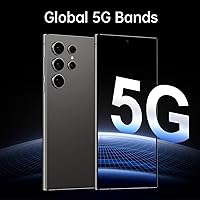 Vista 4 de C24U - Teléfono celular desbloqueado Android 14, 8GB+256GB Octa-core Smartphone, batería de 6800 mAh, teléfono móvil de carga rápida, pantalla FHD+