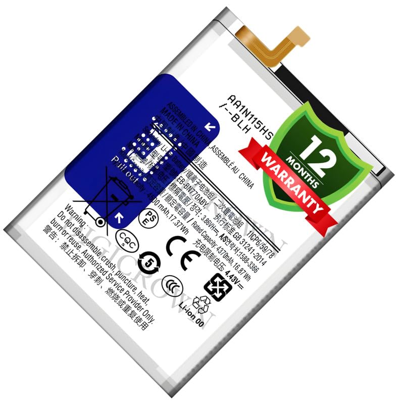 Image of Original EB-BN770ABY Battery Compatible for Samsung Galaxy Note 10 Lite - (4500mAh) - 1 Year Warranty DF7