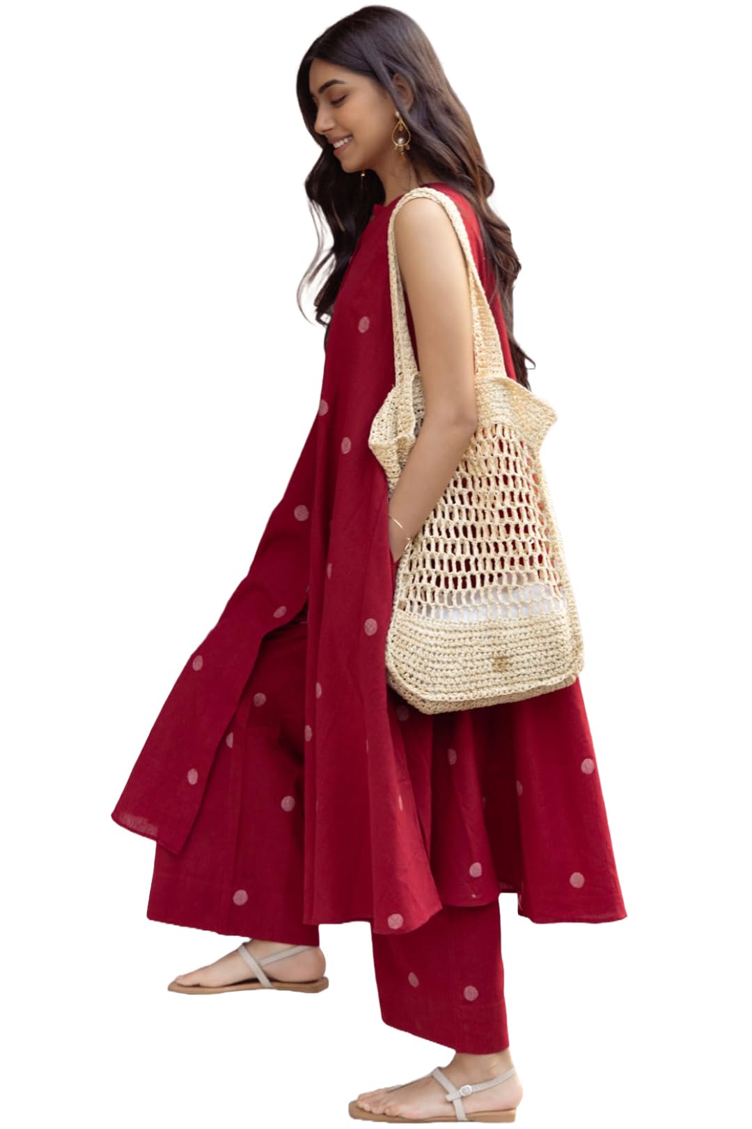 gosriki Women's Rayon Viscose A-Line Printed Kurta with Palazzo-picture-23