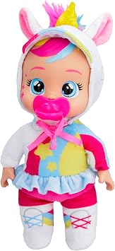 Cry Babies Tiny Cuddles Talents Dreamy Dressed Up as Roller Skater and Cries Real Tears 9" Baby Doll