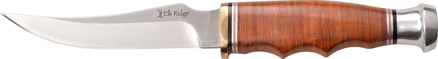 Elk Ridge Knives ER-200-28LBR: Fixed Blade Knife