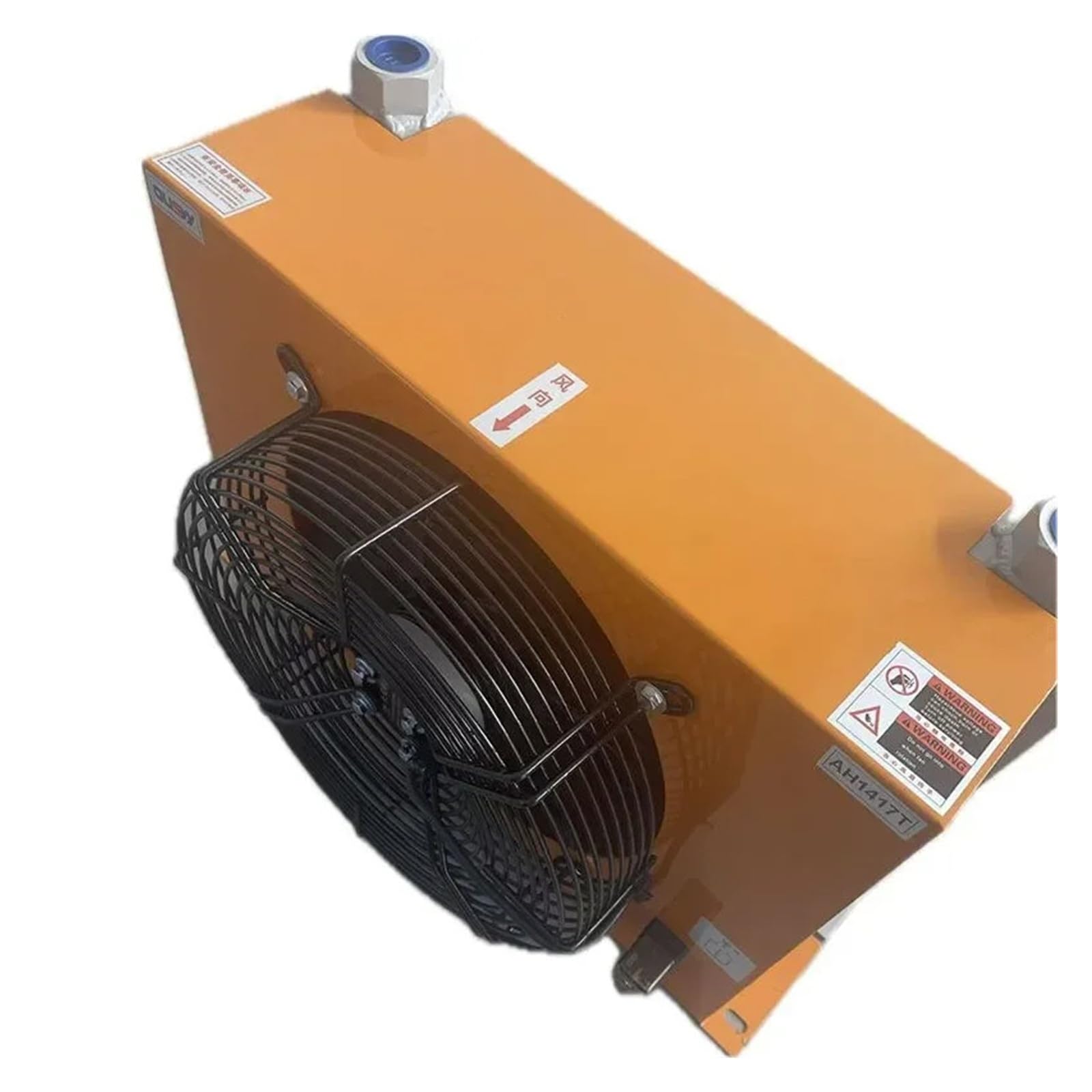 AH1012T-CA Radiatore Aria Idraulico Radiatore Olio Raffreddato Ad Aria 100L/min Ventola Serbatoio Carburante Gru Montata Su Camion Operazione stabile