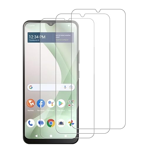 3 Pack Blu View 5 Screen Protectors