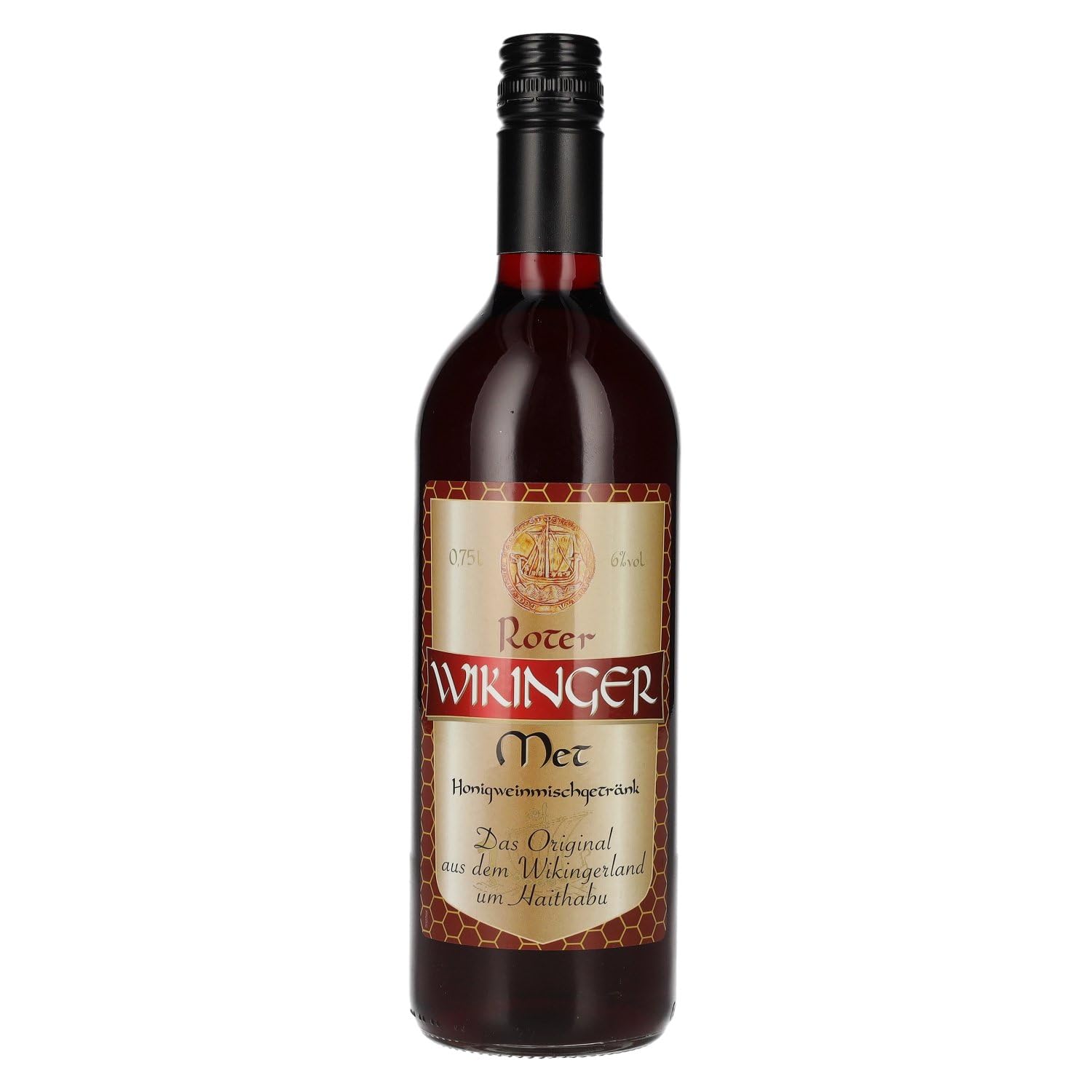 Roter Wikinger Met Honigwein mit Kirschsaft ( 3 x 0.75 l)