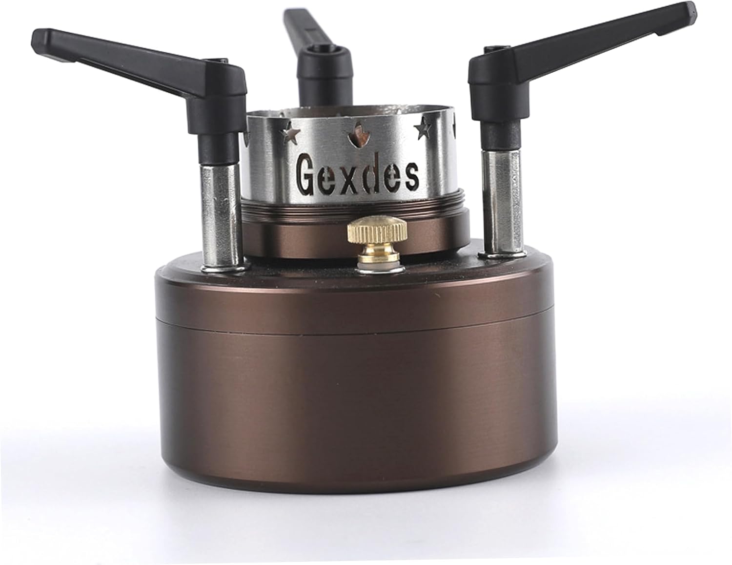 200ml Portable Mini Alcohol Stove Camping with Windshield Outdoor Jet Burner for Hiking Backpacking & Emergency Use - Silver