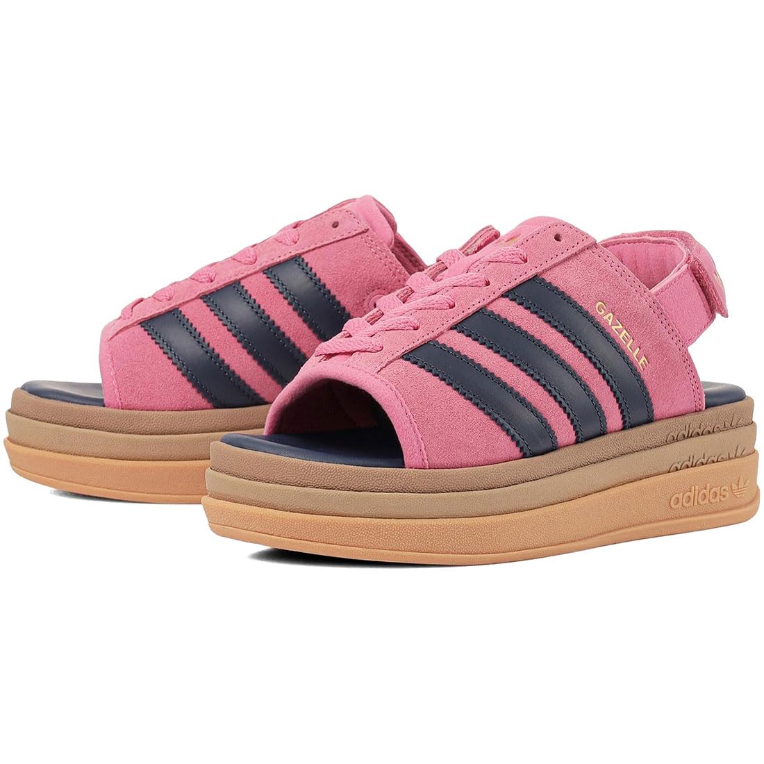 Amazon | [アディダス] ガゼル ボールド サンダル W W GAZELLE BOLD