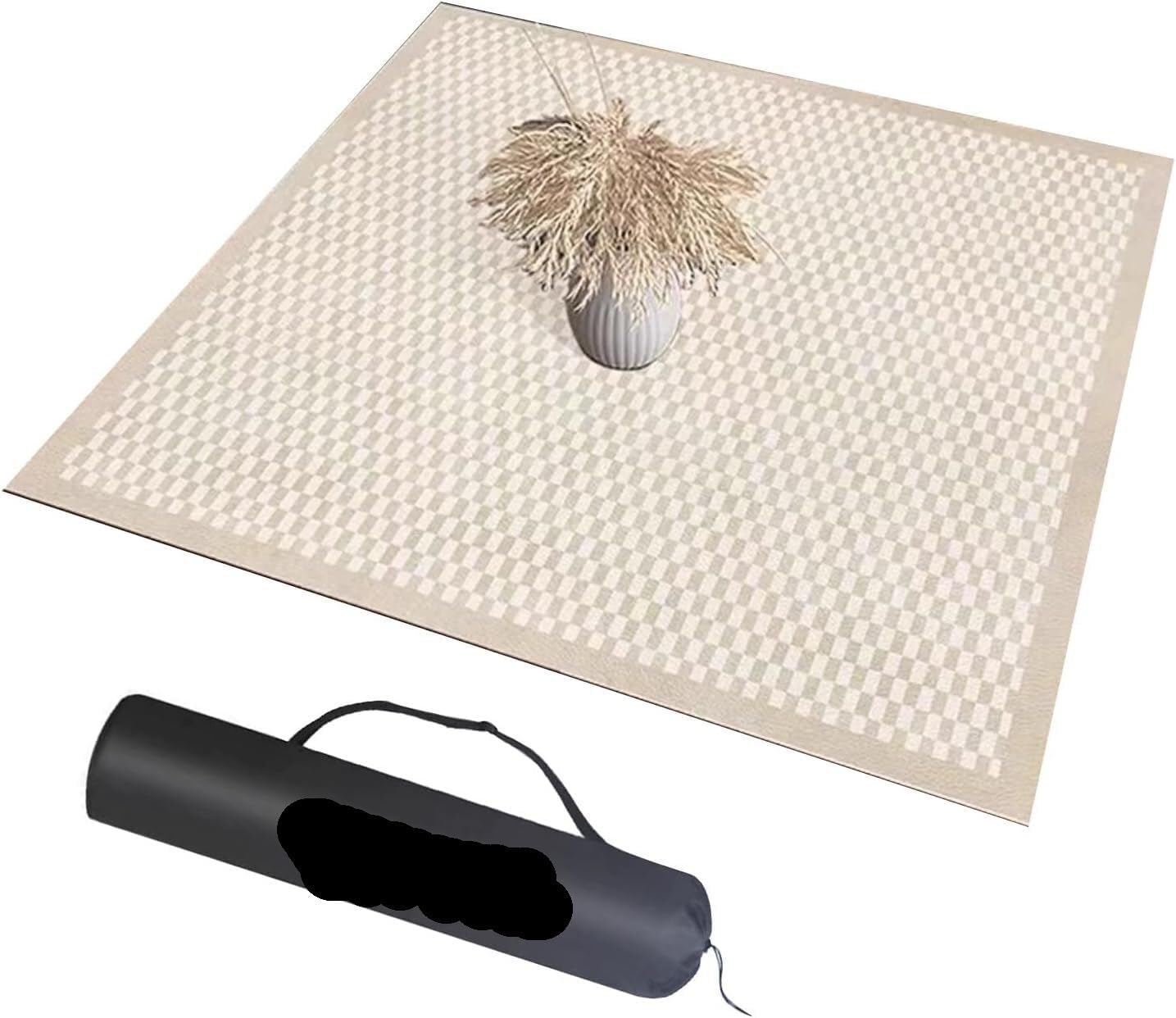 Mahjong Mat,Square Board Table Mat Reduction Vibration,for Board,Tile aAnd Card Games.