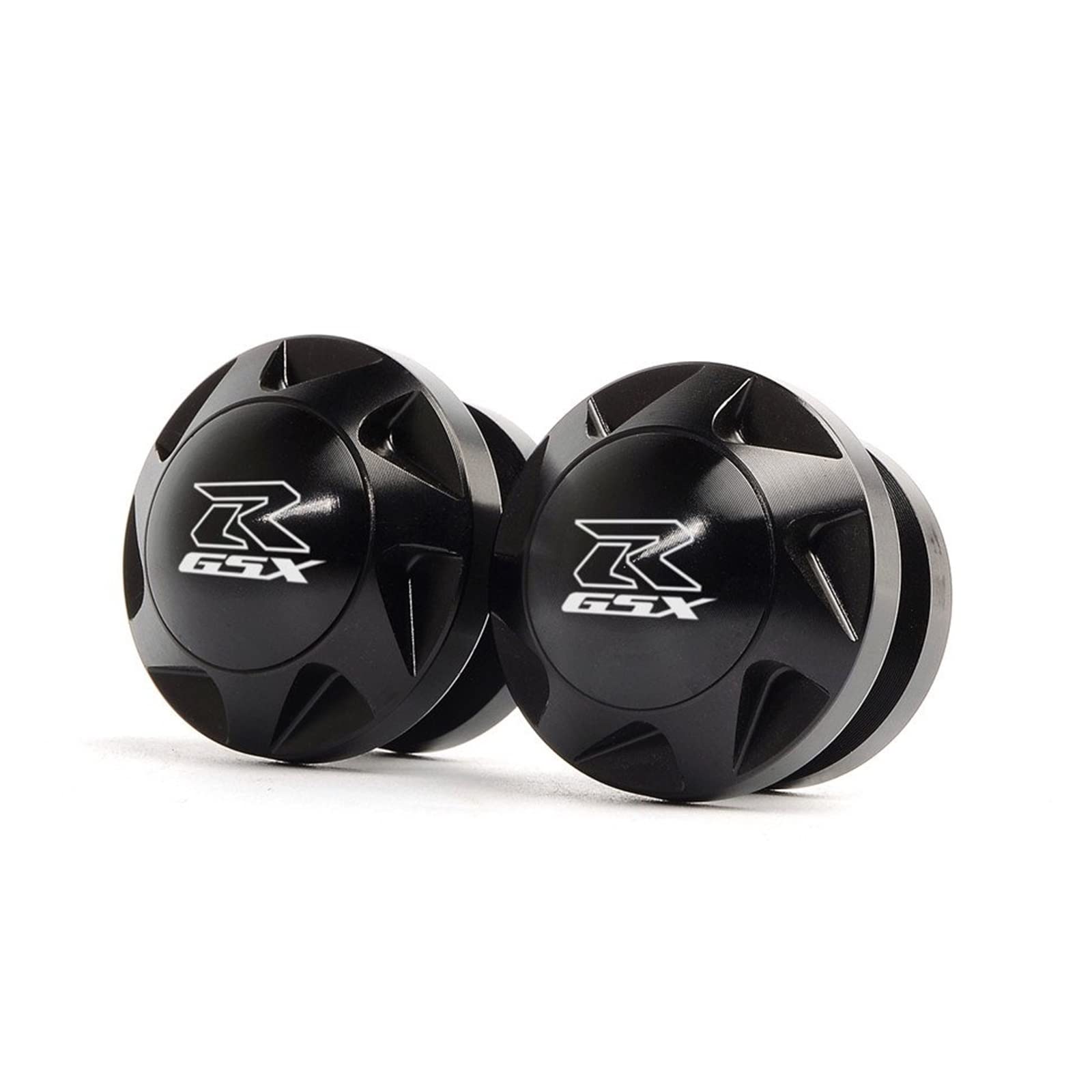 Curseur de bobines de bras oscillant M8 noir pour Suzuki GSR 600 750 et GSX-R
