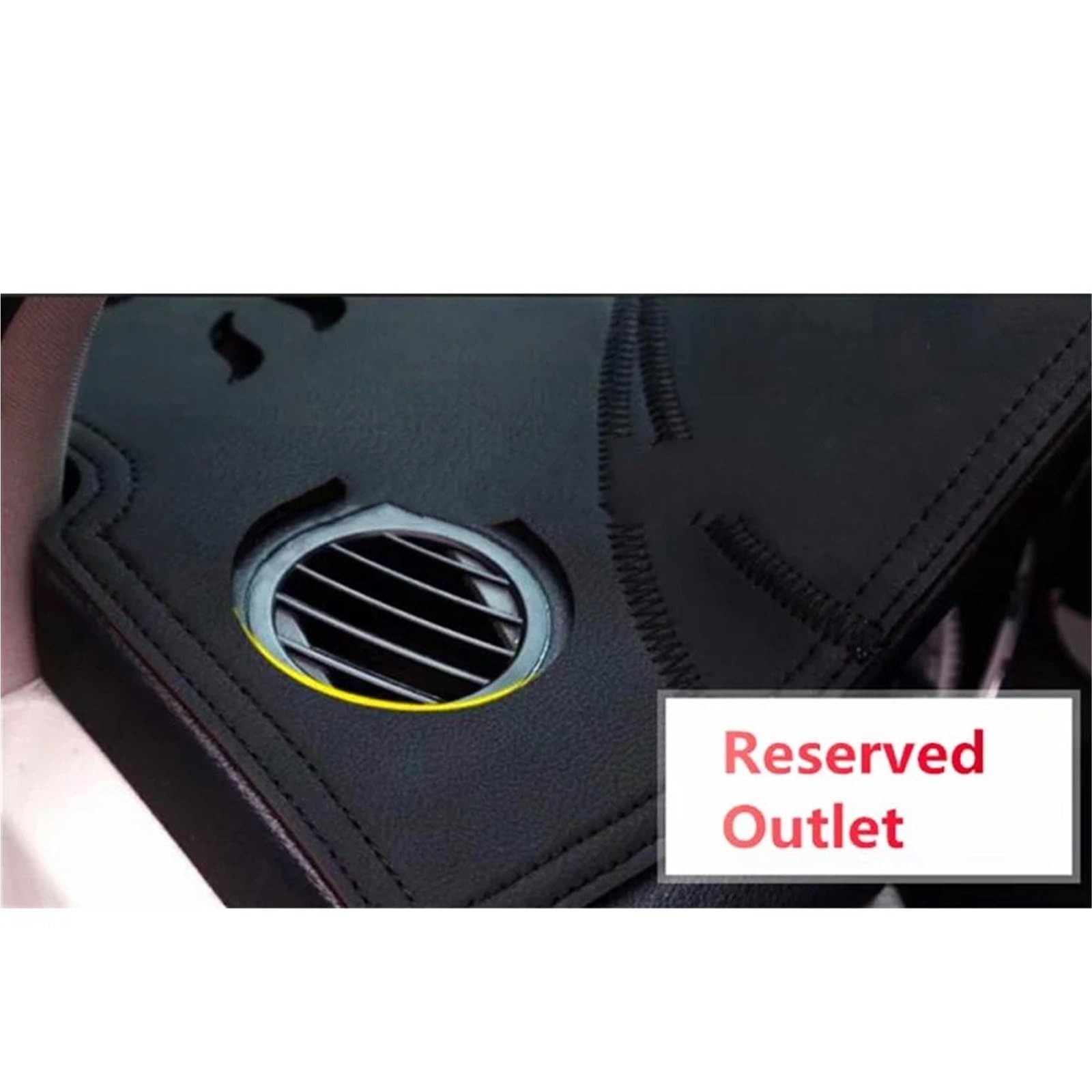 Pokrowiec na deskę rozdzielczą samochodu Pasuje do Mercedes-Benz E Klasa W210 E280 E300 E400 1996-2003 PU Skóra Dashmat Dashboard Cover Mat Carpet(A)