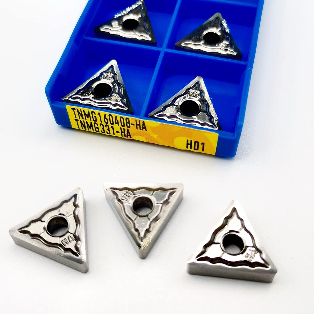 Fresa for tornitura in Acciaio Inossidabile TNMG160408 HA HO1 Inserti Esterni in Metallo Duro for Fresa for tornio CNC TNMG di Alta qualità