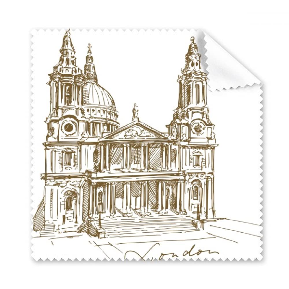 St.Paul's Cathedral England London Cleaning Cloth Phone Screen Glasses Cleaner 5pcs
