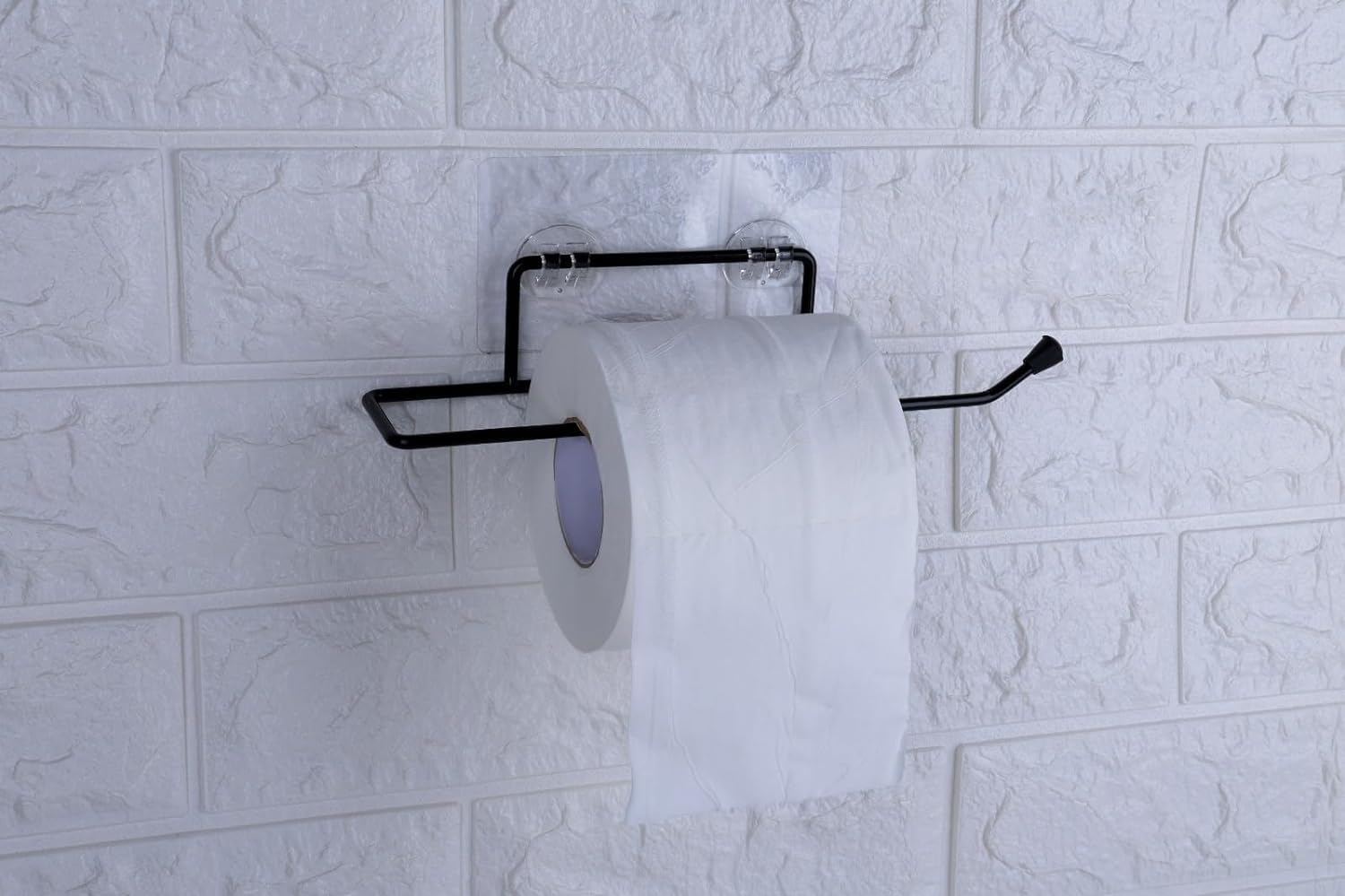 GI Steel Toilet Paper Stand - Black -4 GI Steel Toilet Paper Stand - Black -4