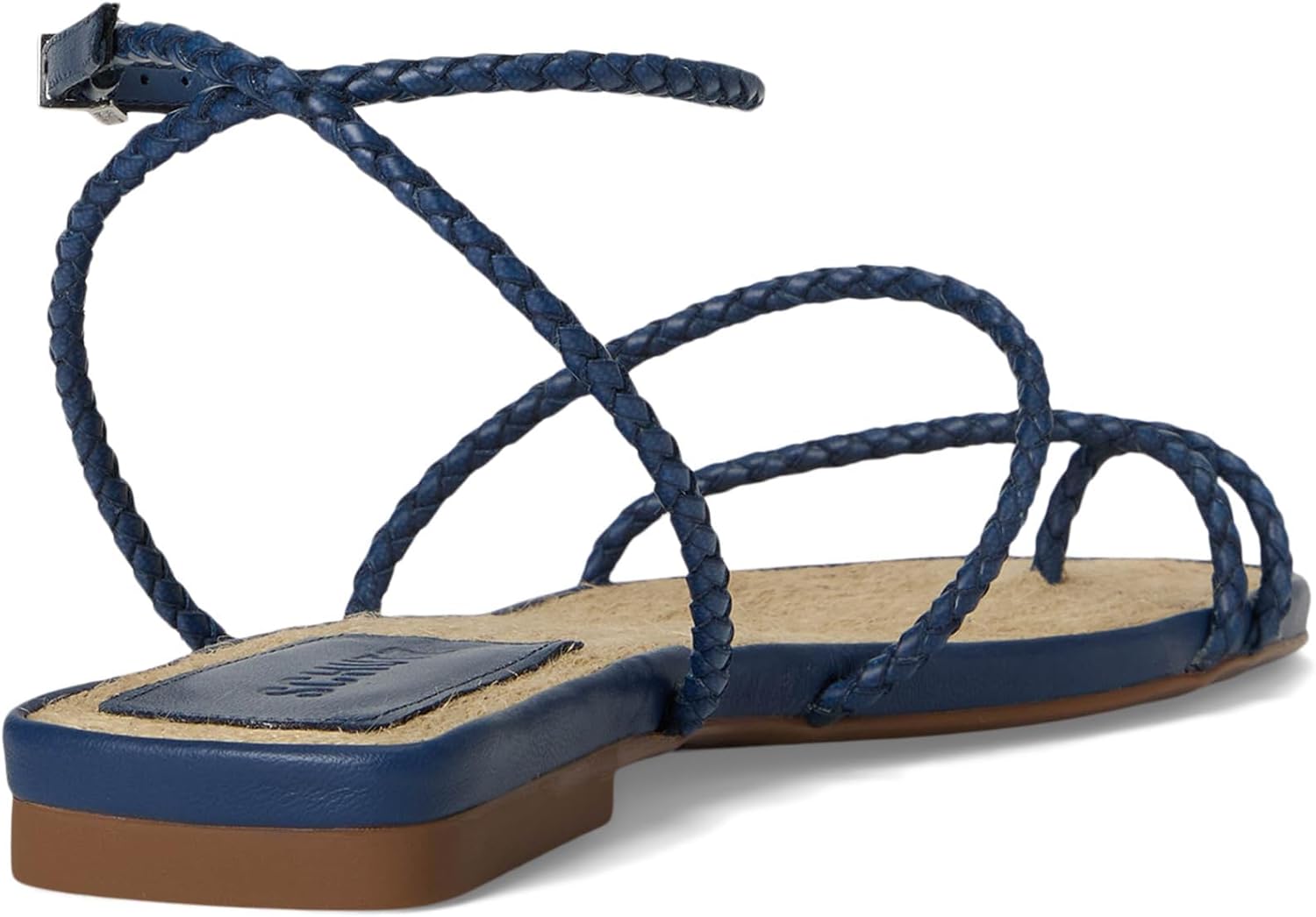 SCHUTZ Women's Kaya Straw Flat Sandals