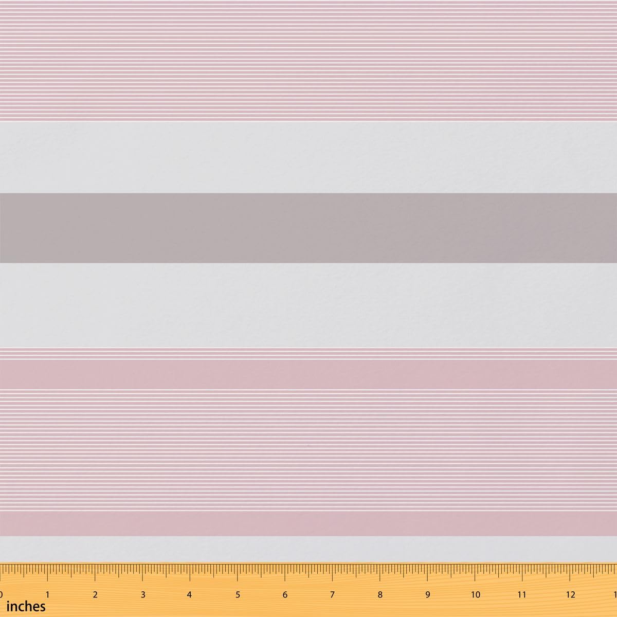 Homewish Tessuto Linea Strisce Rosa by The Yard