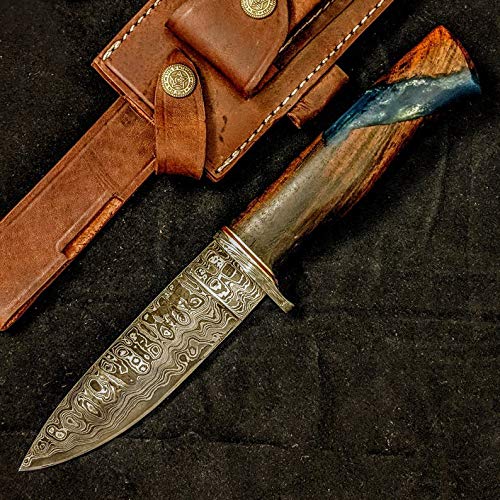 KE-0353-HK Custom Handmade Damascus Knives-12.00