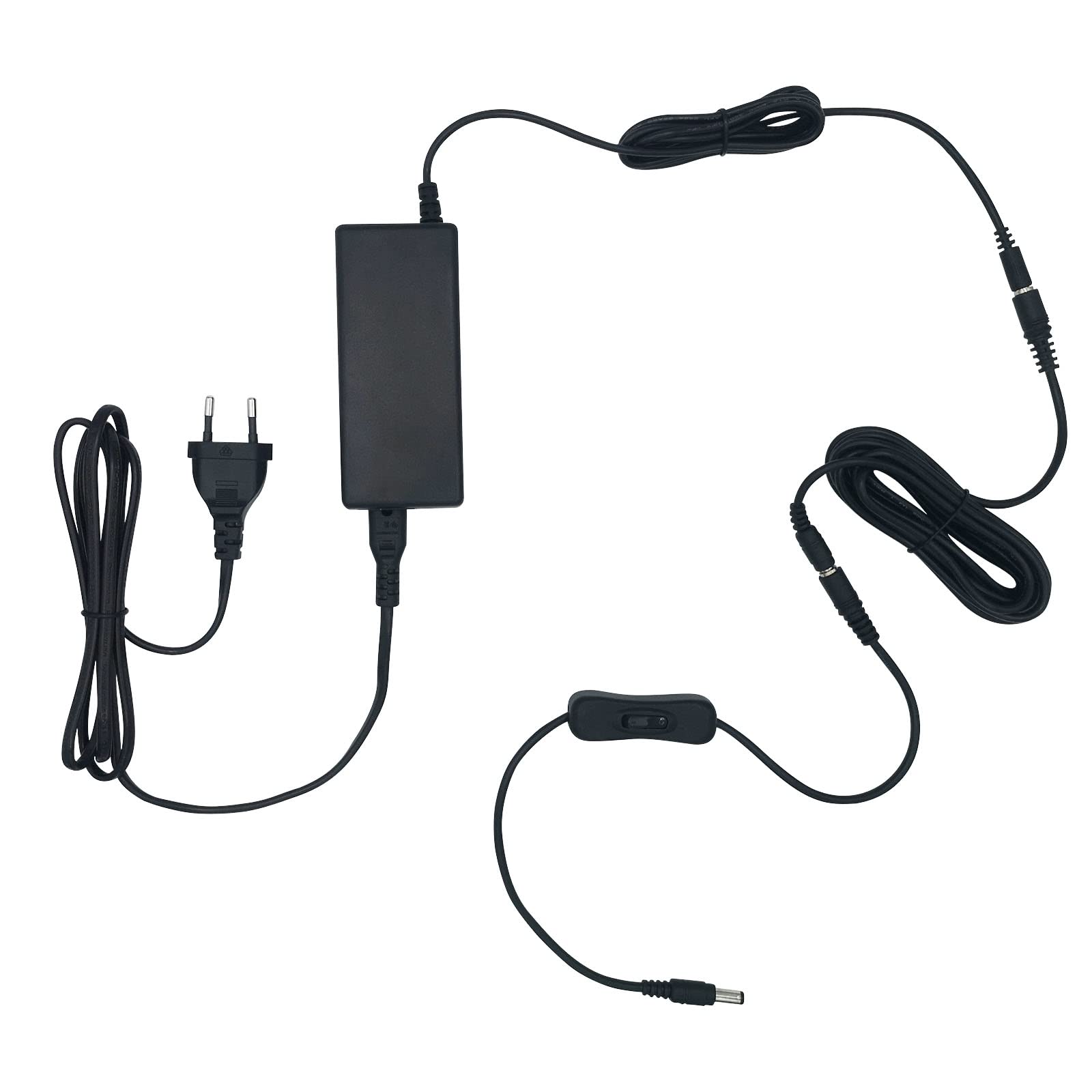 MyVolts Alimentatore 12V Per Western Digital My Book 3TB - Spina Italiana, Protezioni Integrate